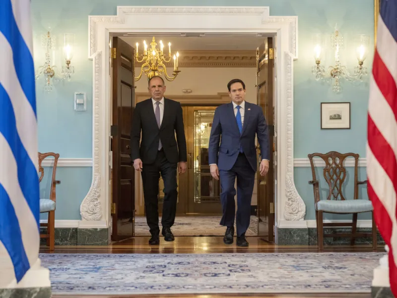 Νέα ώθηση στη στρατηγική σχέση Ελλάδας–ΗΠΑ μετά τη συνάντηση Γεραπετρίτη – Ρούμπιο
