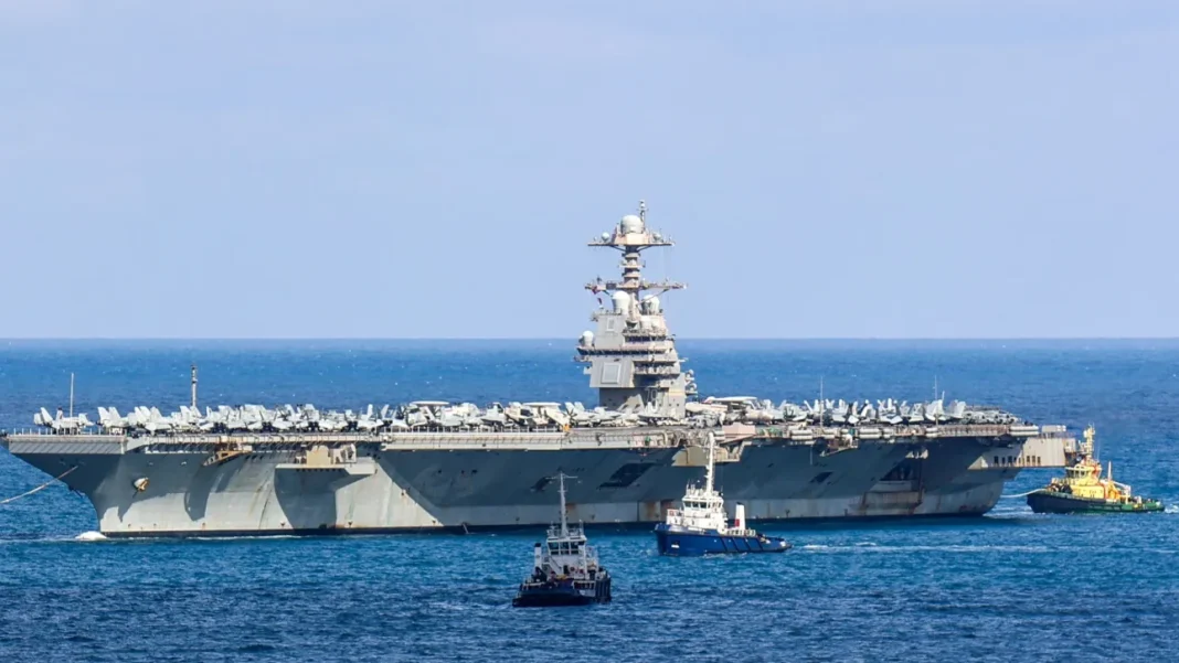 Στη Σούδα το αμερικανικό αεροπλανοφόρο Gerald Ford