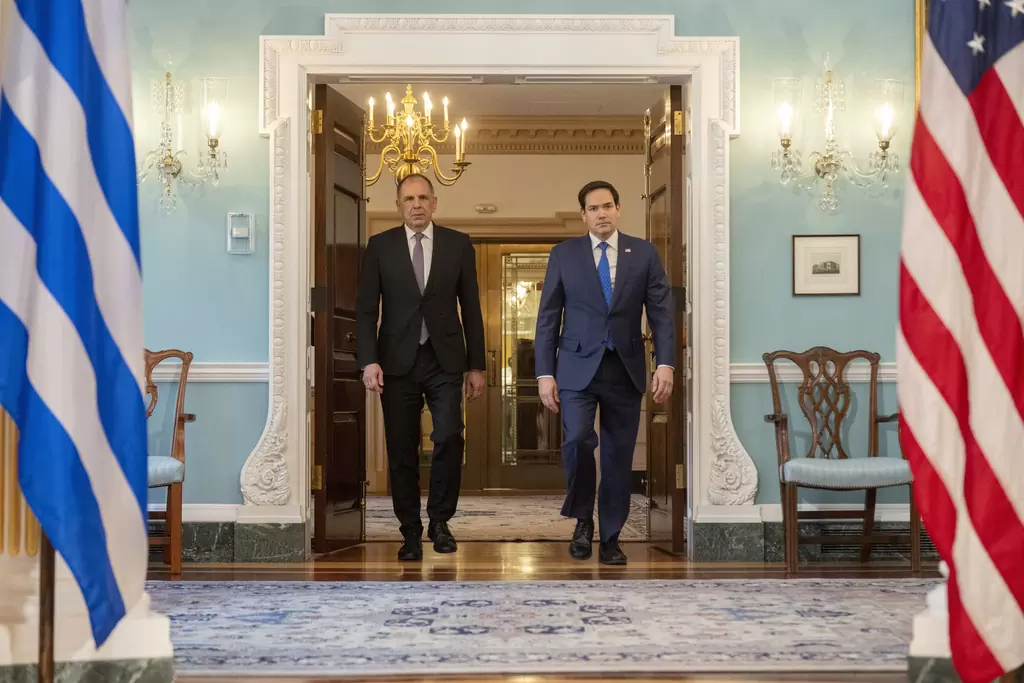 Στην Ουάσιγκτον ο Γ. Γεραπετρίτης – Συνάντηση με τον Μάρκο Ρούμπιο