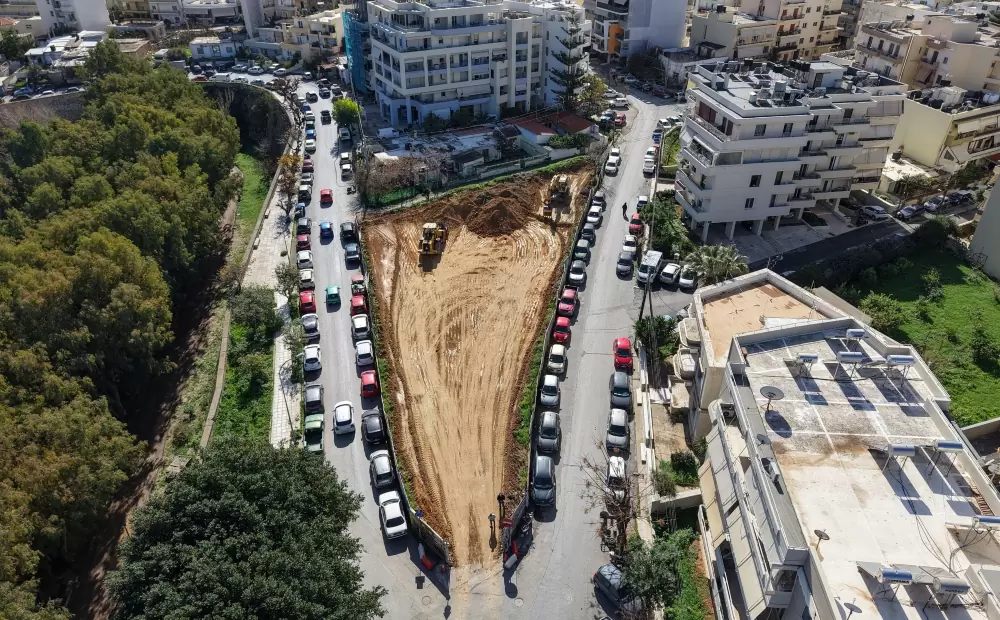 Ηράκλειο: Συνέχεια εργασιών για την ανάπλαση στην περιοχή του Μασταμπά – Στόχος η δημιουργία πεζών διαδρομών