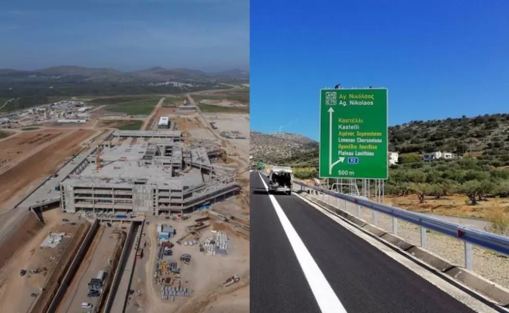 Ο ΒΟΑΚ και το νέο Αεροδρόμιο στο Καστέλλι «ανεβάζουν κατηγορία» τις οδικές και αεροπορικές υποδομές της Κρήτης