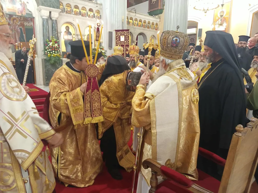Κλίμα συγκίνησης στη χειροτονία του νέου Μητροπολίτη Λάμπης, Συβρίτου και Σφακίων, Ιωακείμ