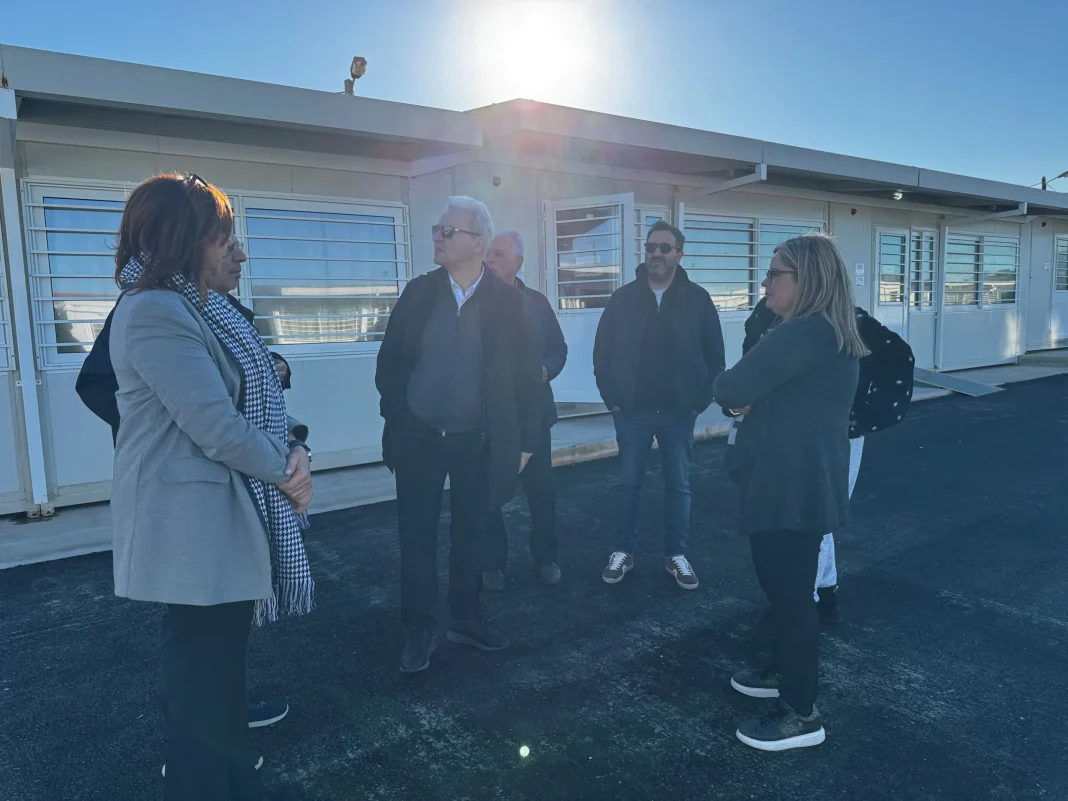 Στις νέες εγκαταστάσεις του ΕΝΕΕΓΥΛ ο Δήμαρχος Ηρακλείου