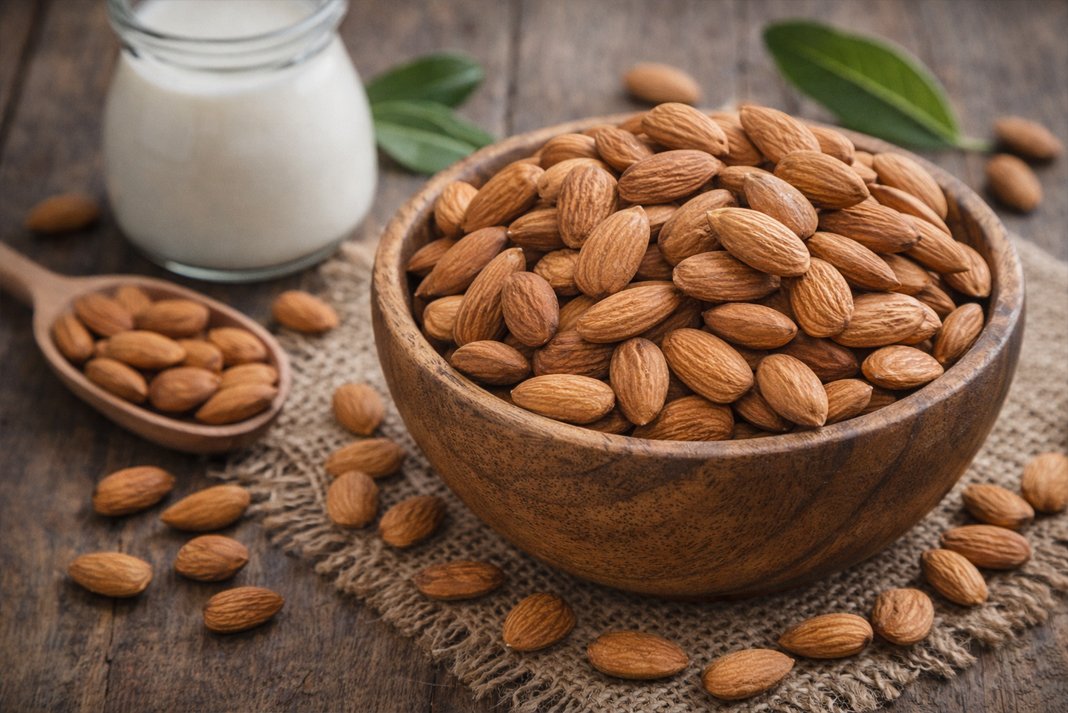 Αμύγδαλα: Υγιεινό και θρεπτικό σνακ