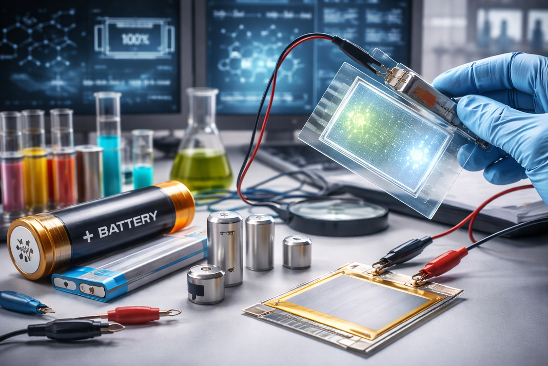 Νέες μπαταρίες που φορτίζονται σε δευτερόλεπτα