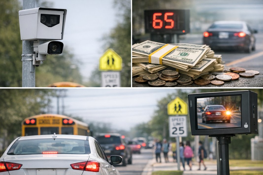 Μηχανισμός εσόδων οι κάμερες κυκλοφορίας