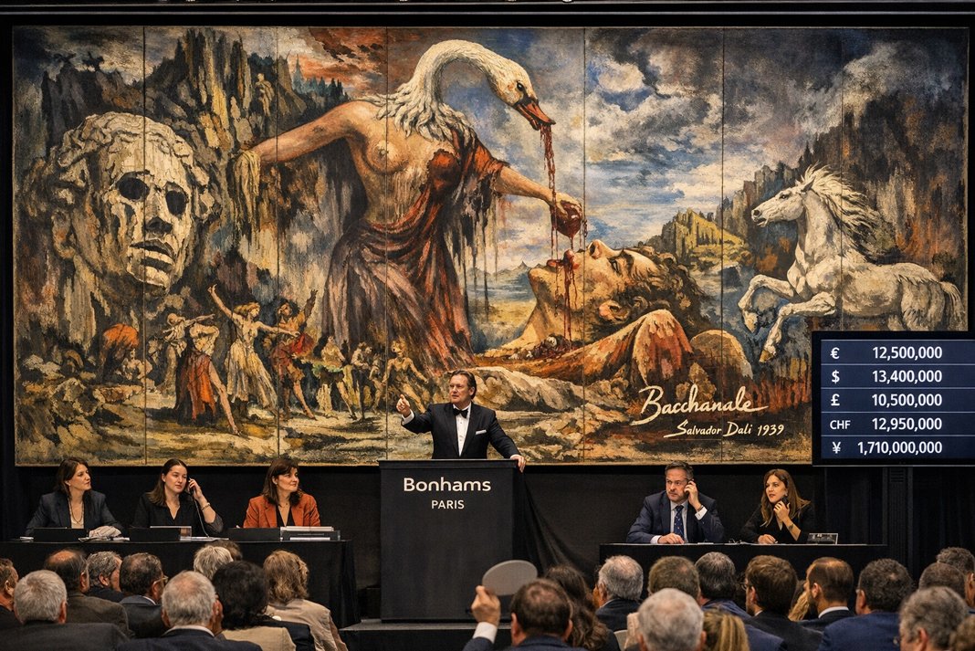 Σε δημοπρασία ο μεγαλύτερος Νταλί