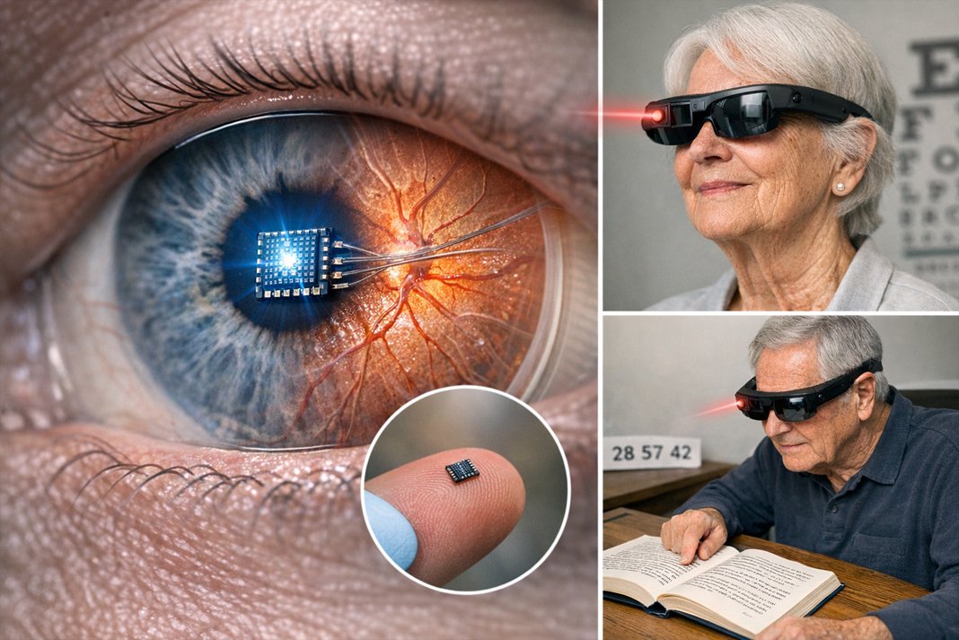 Εμφύτευμα δίνει φως σε ασθενείς με ωχρά κηλίδα