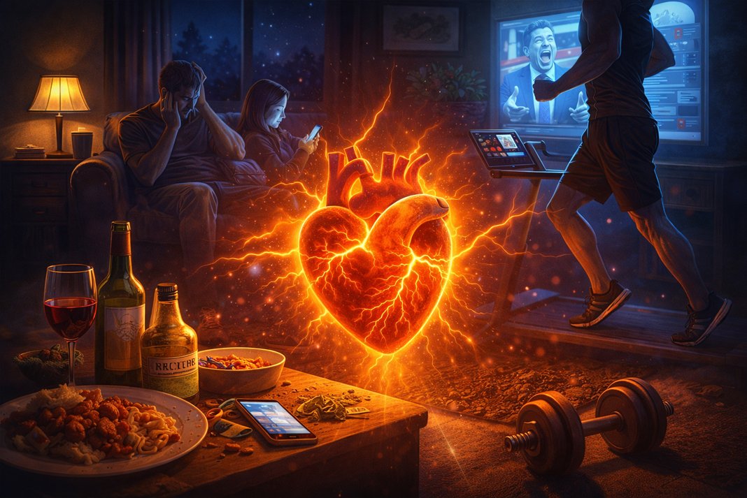 Επικίνδυνες βραδινές συνήθειες