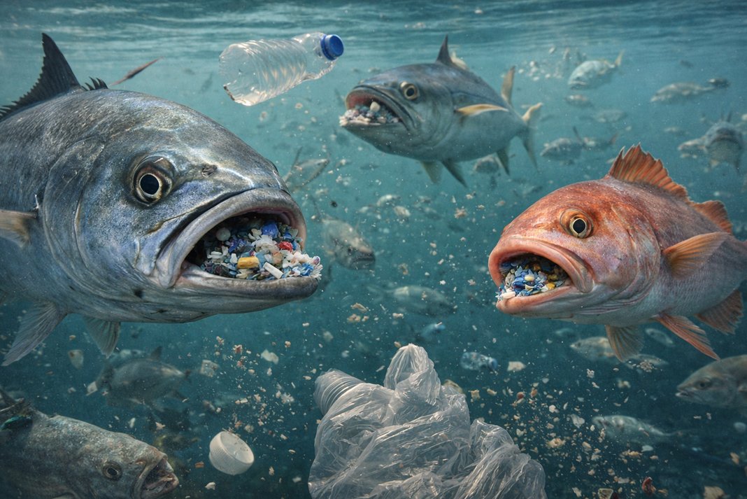 Με μικροπλαστικά το ένα τρίτο των ψαριών στον Ειρηνικό