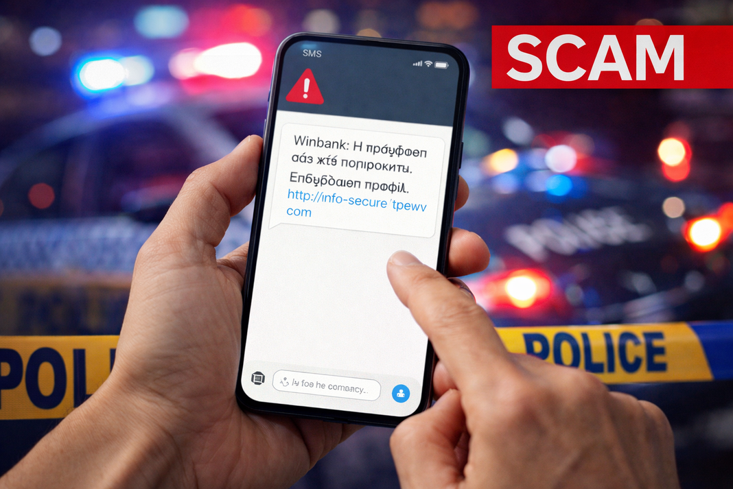 Αστυνομία: Προσοχή για νέα απάτη μέσω SMS