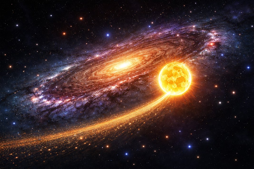 Ο ήλιος «ταξιδεύει»