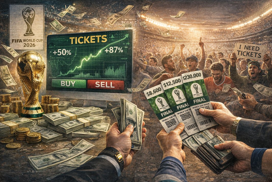 «Χρηματιστήριο» με τα εισιτήρια του Μουντιάλ