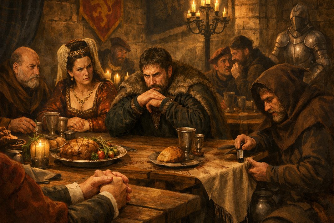 Οχι αγκώνες στο τραπέζι