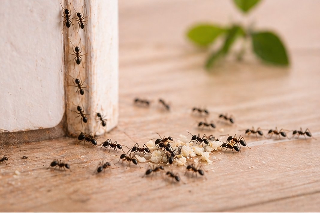 Μυρμήγκια την άνοιξη: γιατί εμφανίζονται παντού