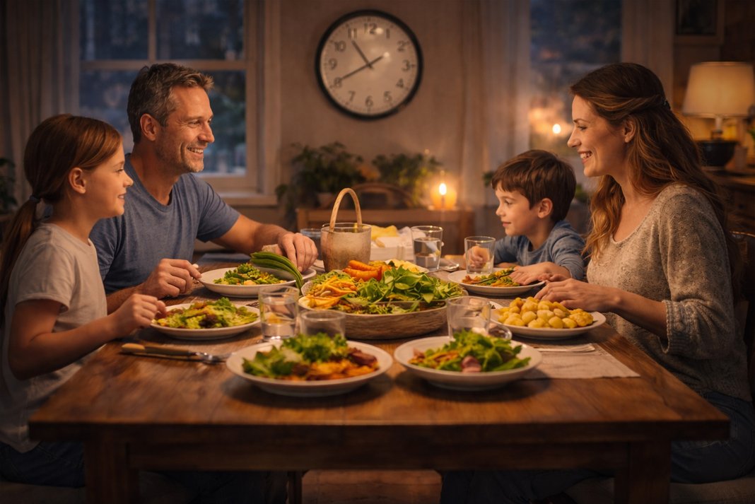Η σωστή ώρα του βραδινού γεύματος