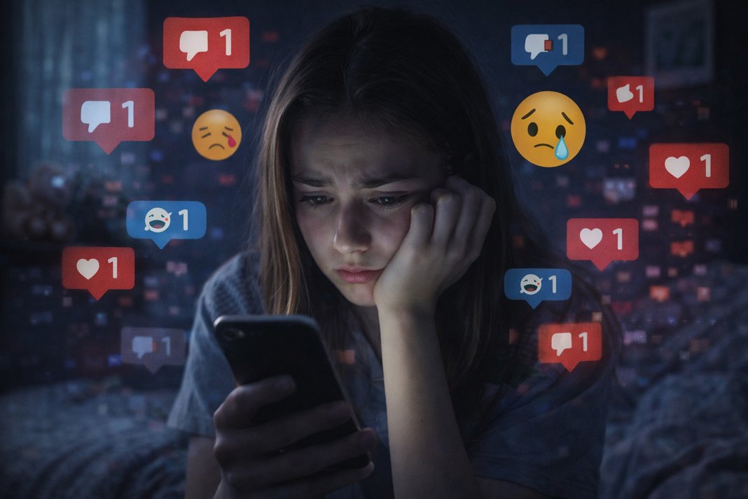 Τα social δεν φέρνουν την ευτυχία