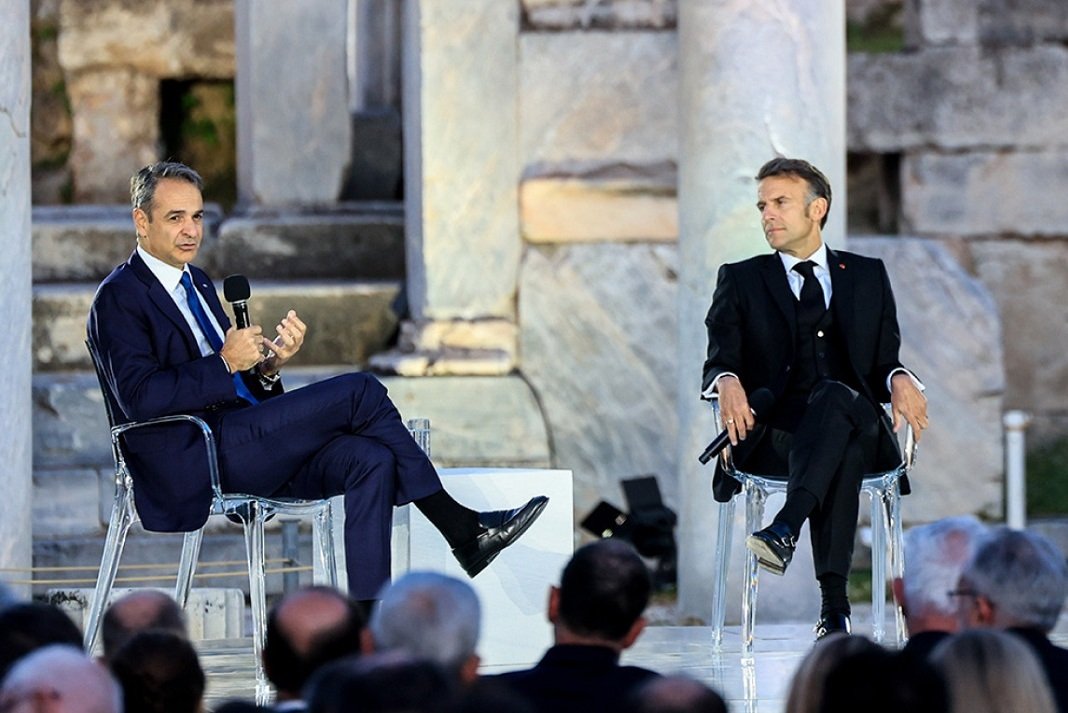 Μακρόν σε Μητσοτάκη: Αν η κυριαρχία σας απειλείται, κάντε ό,τι χρειάζεται, θα είμαστε εδώ για εσάς