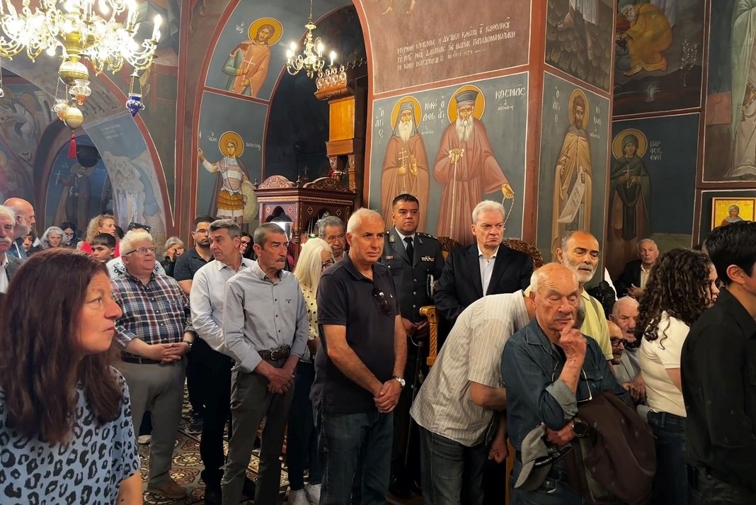 Στις εκδηλώσεις της επετείου Ανακομιδής των Ιερών Λειψάνων του Αγίου Μύρωνα ο Δήμαρχος Ηρακλείου