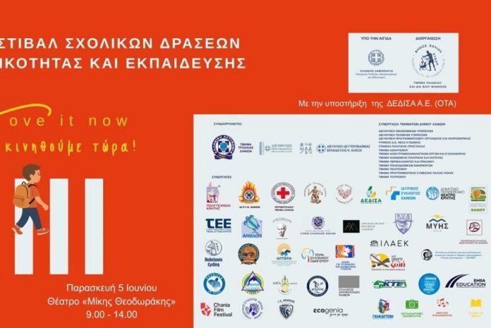 «Move It Now – Ας Κινηθούμε Τώρα»  Φεστιβάλ και Συνέδριο για την Οδική Ασφάλεια και τη Βιώσιμη Κινητικότητα