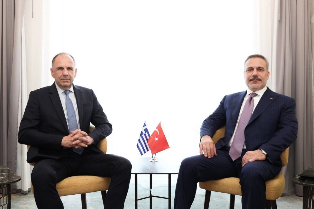 Γεραπετρίτης σε Φιντάν στο περιθώριο της SEECP: Οι μονομερείς ενέργειες δεν παράγουν έννομα αποτελέσματα