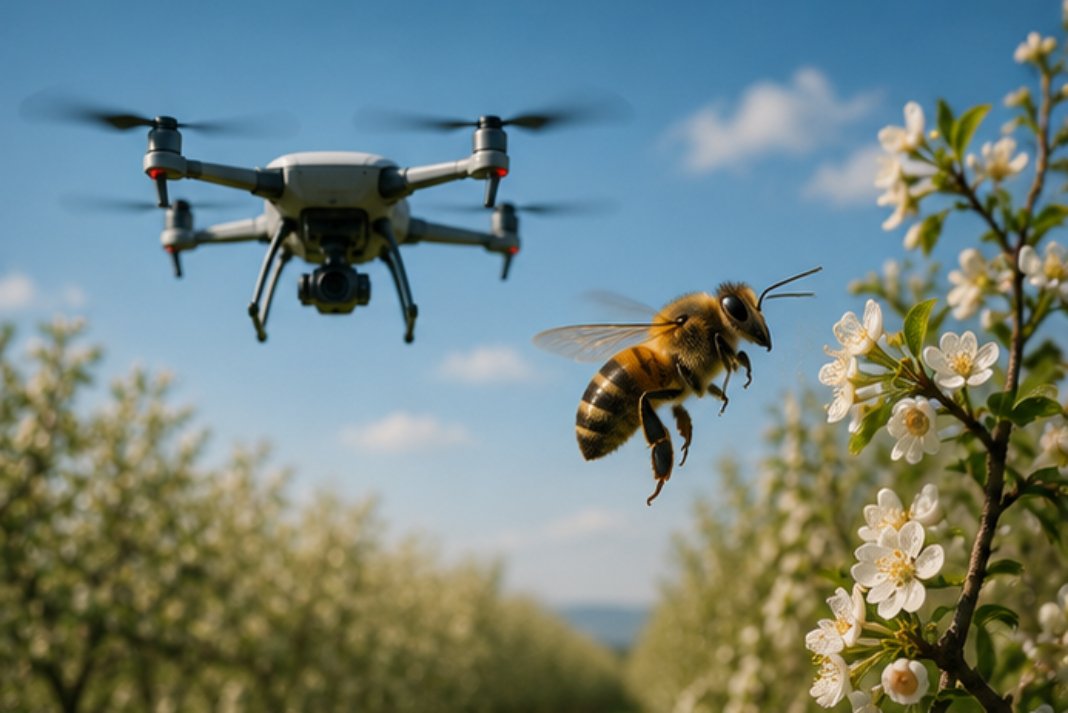 Όταν οι μέλισσες γίνονται δάσκαλοι των drones