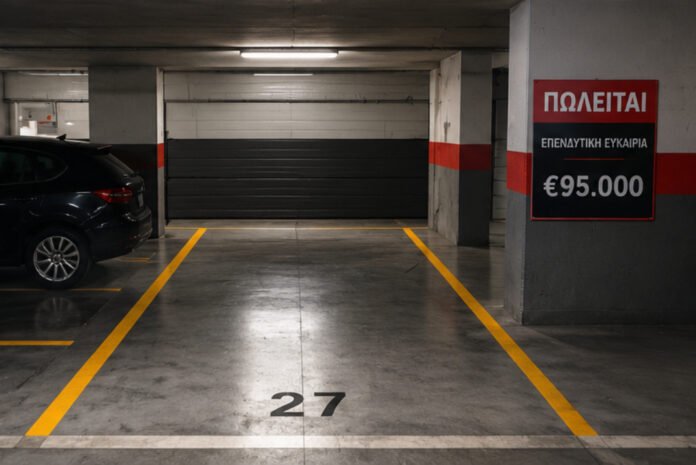 Μια θέση πάρκινγκ όσο ένα σπίτι