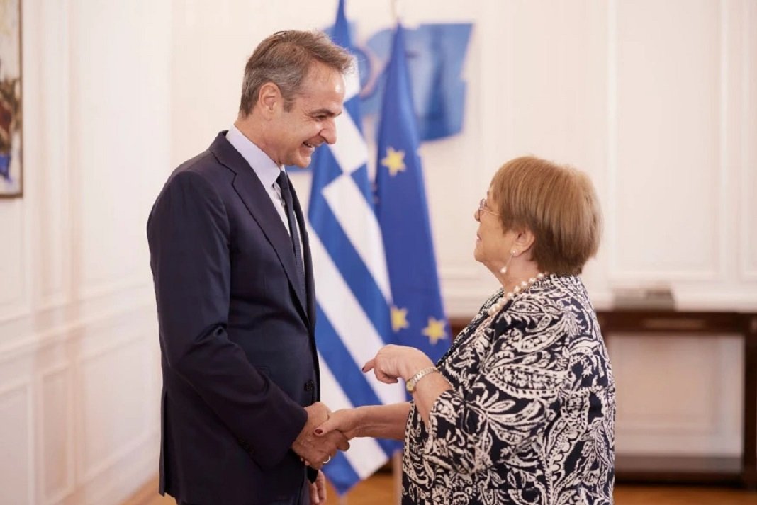 synantisi mitsotaki me ti misel