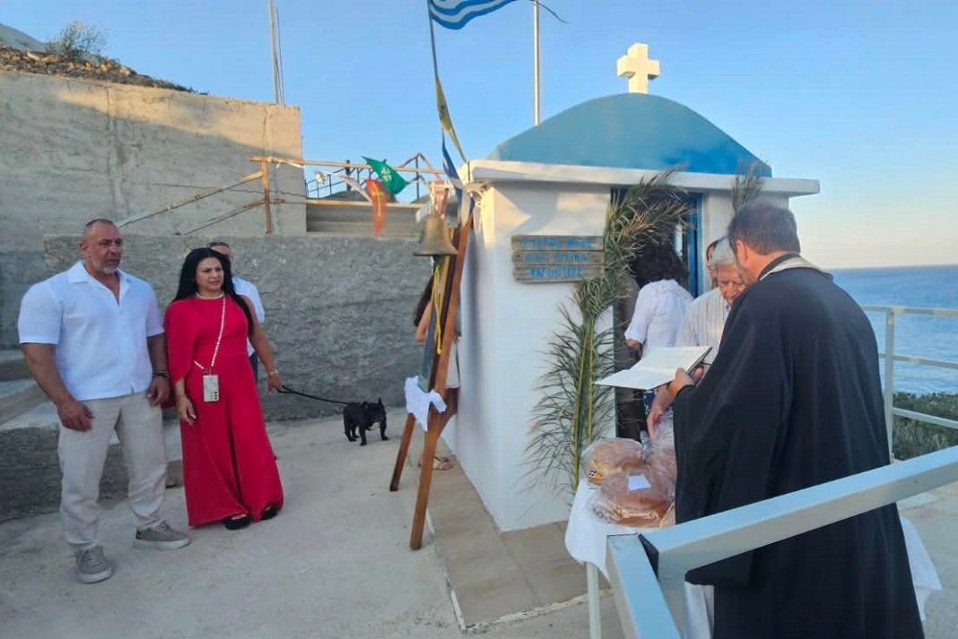 Πλήθος πιστών τίμησε την Αγία Μαρίνα στο εξωκλήσι της στην Ψαρομούρα Αγίας Πελαγίας