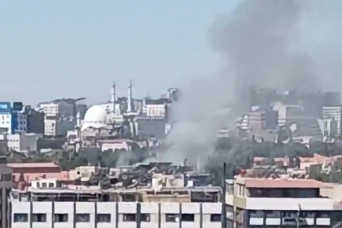Εκρήξεις στη Δαμασκό κοντά στο ξενοδοχείο όπου έχει καταλύσει ο Εμ. Μακρόν