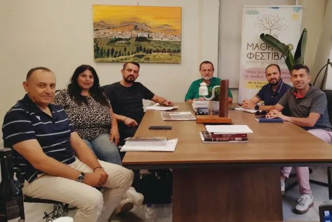 Δήμος Μινώα Πεδιάδας: Συνάντηση εκπαιδευτικών με τη δημοτική αρχή για τη σχολική στέγη