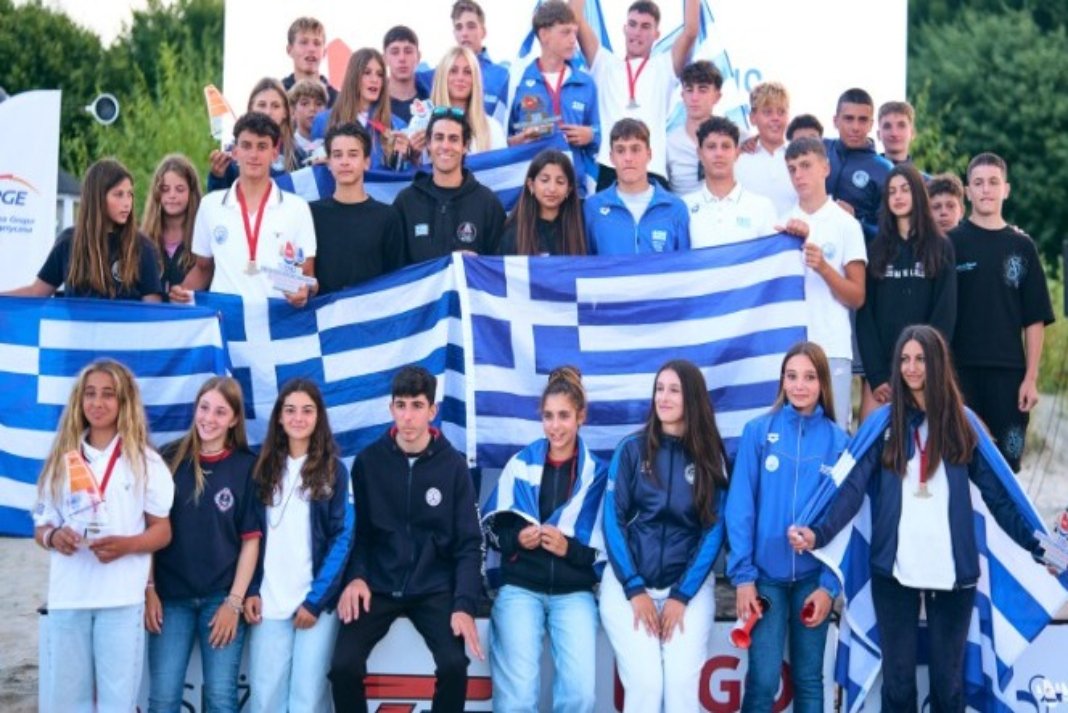 Οχτω μετάλλια η Ελλάδα στο Ευρωπαϊκό πρωτάθλημα ιστιοπλοΐας Techno