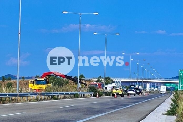 Τροχαίο με τραυματίες στην Εγνατία Οδό κοντά στον κόμβο της Μέστης