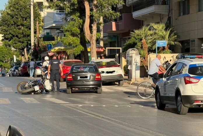 Πρωινό τροχαίο στο Ηράκλειο