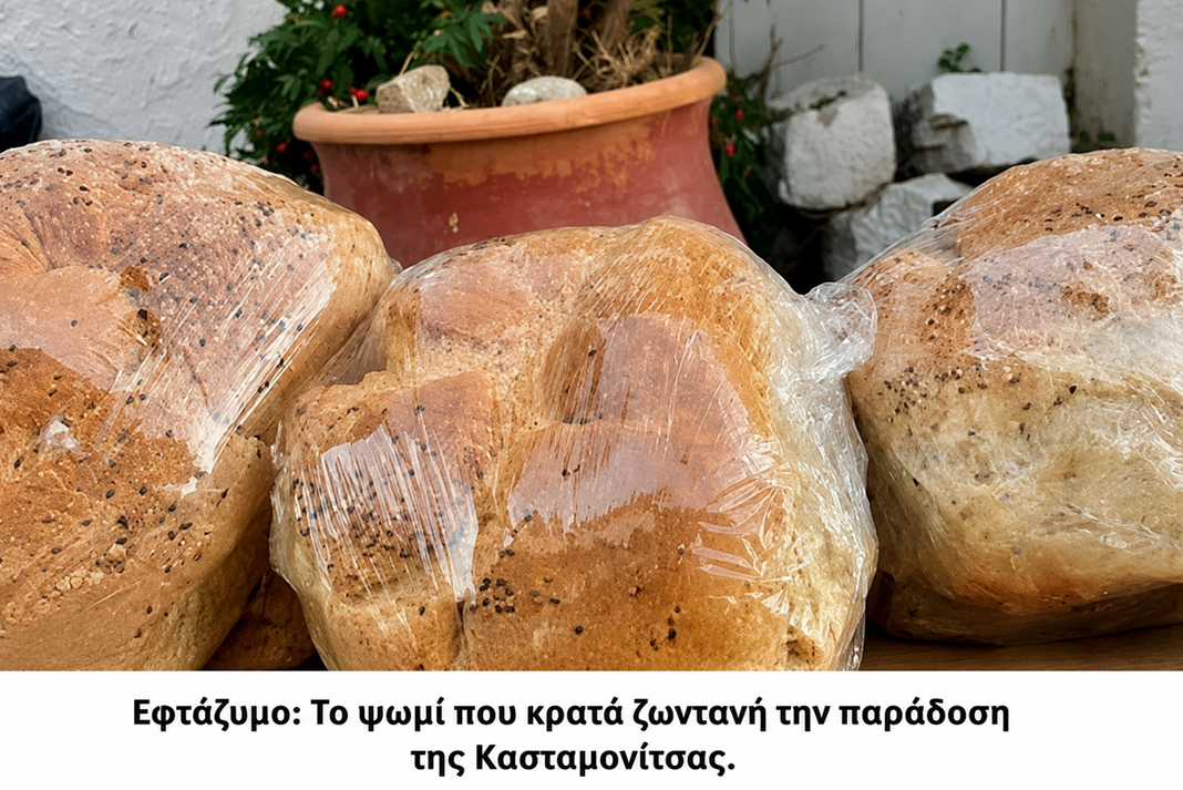 eftazimo to psomi pou krata