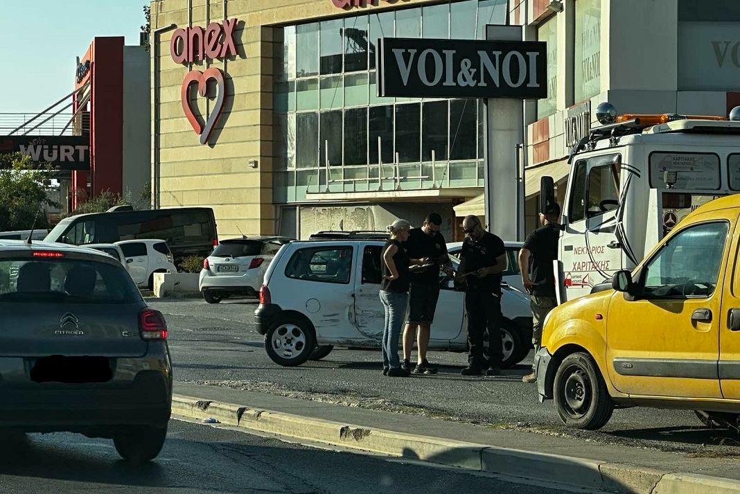 Τροχαίο στην Καζαντζίδη