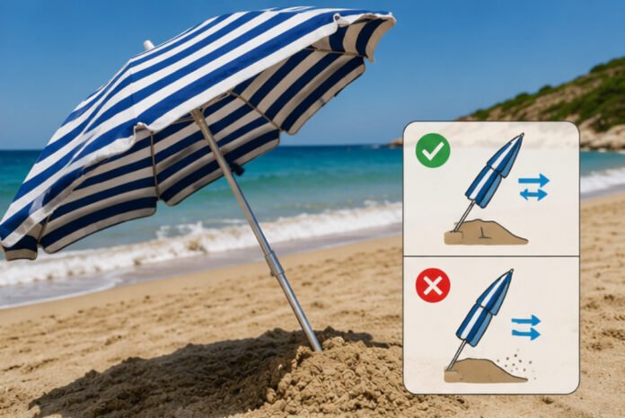 Η ομπρέλα δεν πρέπει να φυτεύεται όπου να ‘ναι