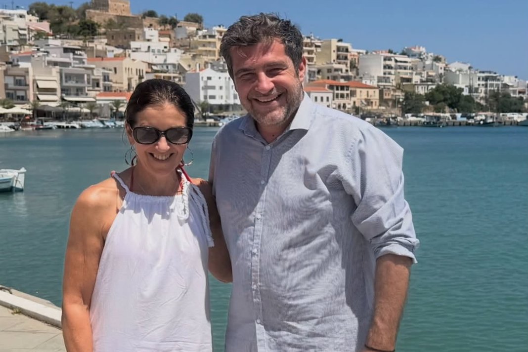 Στη Σητεία η Βικτόρια Χίσλοπ, γνωστή για το μυθιστόρημά της «Το νησί»