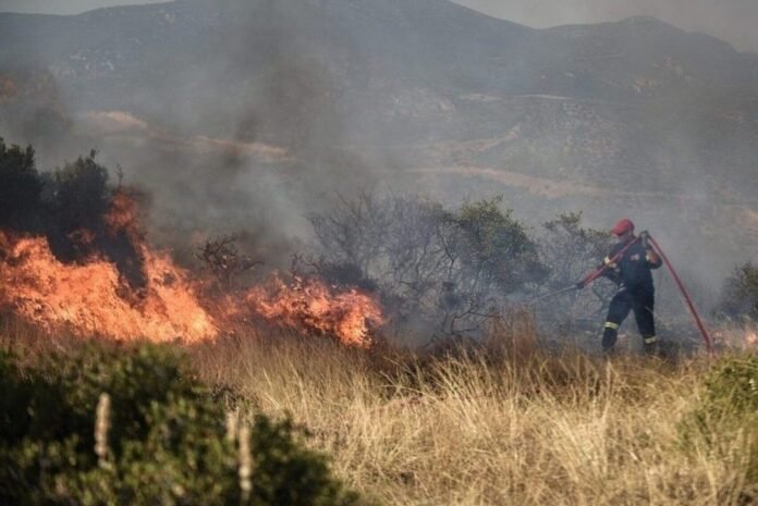 Πολύ υψηλός Κίνδυνος Πυρκαγιάς σε όλη την Κρήτη.