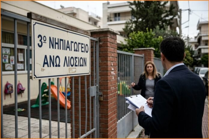 ΕΔΕ για το περιστατικό σε νηπιαγωγείο των Άνω Λιοσίων
