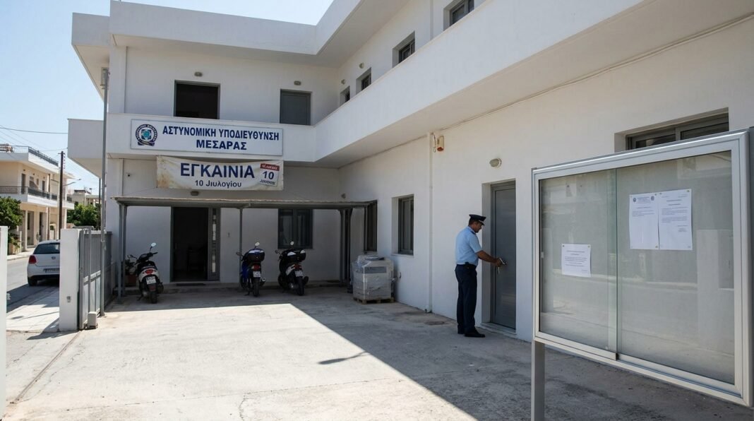 Χωρίς ΦΕΚ και προσωπικό παραμένει η Αστυνομική Υποδιεύθυνση Μεσαράς