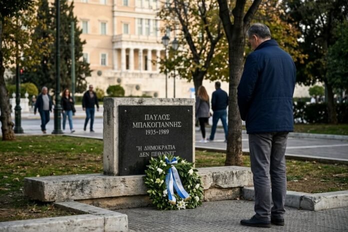 Μητσοτάκης για τον Παύλο Μπακογιάννη: Συνεχίζουμε να διεκδικούμε όσα οραματιζόταν