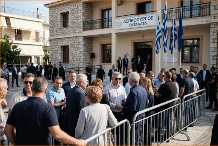 Στον Ασπρόπυργο ο Κυριάκος Μητσοτάκης για επισκέψεις και συναντήσεις