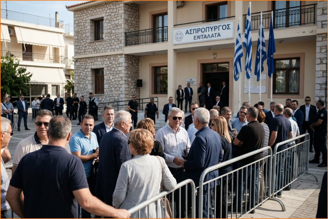 Στον Ασπρόπυργο ο Κυριάκος Μητσοτάκης για επισκέψεις και συναντήσεις