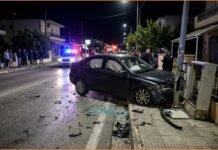 Ανατροπή αυτοκινήτου στην Παρηγοριά Χανίων – Διαφορετικές αναφορές για τους επιβαίνοντες