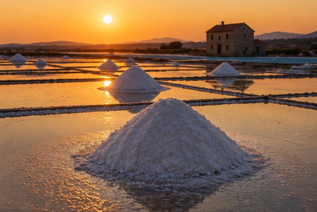 Το αλάτι γεννιέται από τον ήλιο