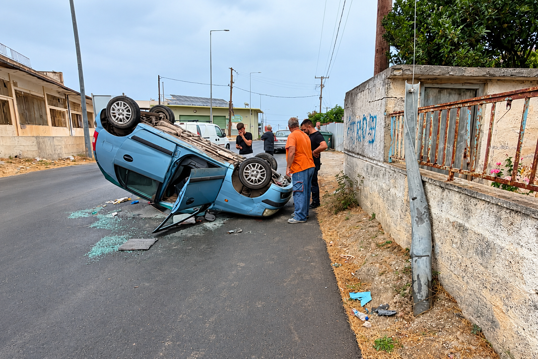 anatropi autokinitou stin episkopi