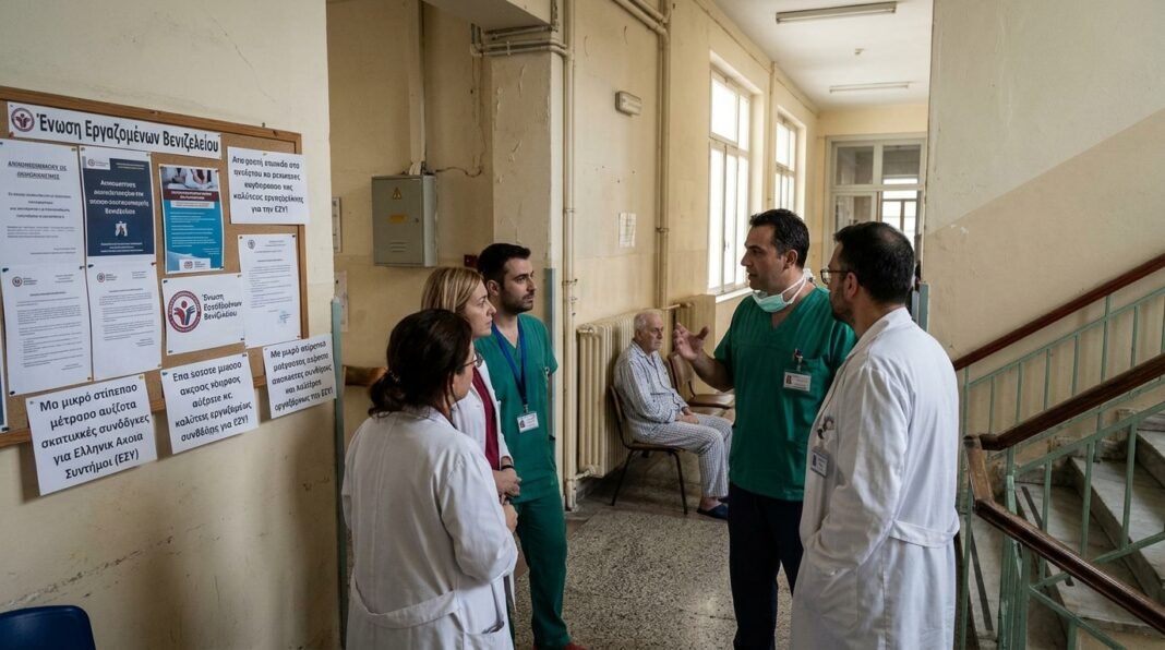 Ένωση Εργαζομένων Βενιζελείου: «500 ευρώ μικτά δεν解决ουν τα προβλήματα του ΕΣΥ»