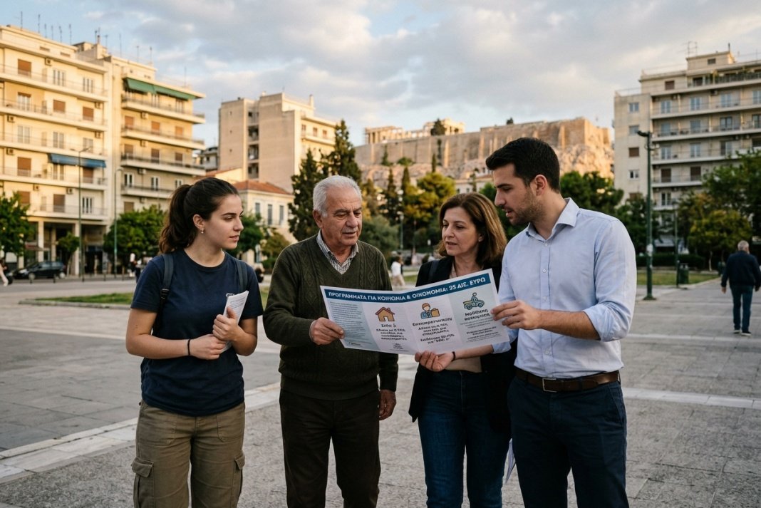 Παπαθανάσης: Προγράμματα 23 δισ. ευρώ για κοινωνία και οικονομία