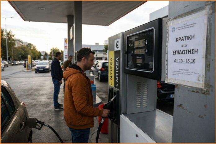 Αυξημένη επιδότηση στο ντίζελ για το πρώτο δεκαπενθήμερο του Οκτωβρίου